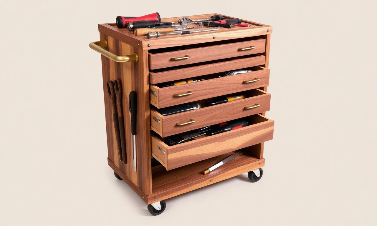 Diy Tool Cabinet and Storage Plans Premium Workshop Blueprint