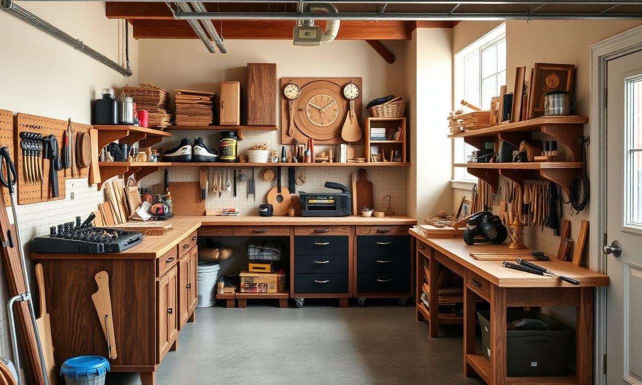 Small Garage Workshop Layout Plans Premium Workshop Blueprint